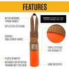 image:imageCarhartt Canvas Bumper Training Dog Throw Hunter Orange S  Pet Tool Retrieving Bumper Rugged Nylon Duck Canvas Training Bumper Designed for Retrieval TrainingHunter Orange