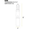 image:imageCarhartt Canvas Bumper Training Dog Throw Hunter Orange S  Pet Tool Retrieving Bumper Rugged Nylon Duck Canvas Training Bumper Designed for Retrieval TrainingHunter Orange