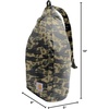 image:imageCarhartt Classic 10L MultiCarry Sling Bag Black  Durable Crossbody Backpack with Side Release Buckle Tablet Sleeve and Adjustable StrapCrossbody Backpack Blind Duck Camo