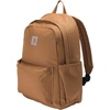image:imageCarhartt Classic 21L Backpack Carhartt Brown  Classic Laptop WaterResistant Pack with 15 Laptop Sleeve and Organizational CompartmentsCarhartt Brown