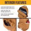 image:imageCarhartt Classic 21L Backpack Carhartt Brown  Classic Laptop WaterResistant Pack with 15 Laptop Sleeve and Organizational CompartmentsRose Tint