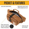 image:imageCarhartt Classic Adjustable Sling Bag Durable 600Denier Water Resistant Hip PackEssential Waist Pack Atomic Blue