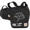 image:imageCarhartt Classic Round Duffel with Utility Pouch HeavyDuty WaterResistant Packable Gear Bag for Jobsite Gym and TravelBlack