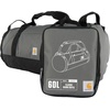 image:imageCarhartt Classic Round Duffel with Utility Pouch HeavyDuty WaterResistant Packable Gear Bag for Jobsite Gym and TravelGravel