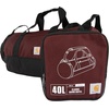 image:imageCarhartt Classic Round Duffel with Utility Pouch HeavyDuty WaterResistant Packable Gear Bag for Jobsite Gym and TravelPort