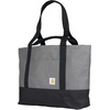 image:imageCarhartt Classic Vertical Open Tote Bag Durable Water Repellent Material WHand and Shoulder StrapsGravel