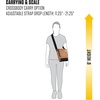 image:imageCarhartt Crossbody Snap Bag Durable Adjustable Shoulder Bag with Flap Over Snap ClosureBlack