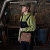 image:imageCarhartt Crossbody Snap Bag Durable Adjustable Shoulder Bag with Flap Over Snap ClosureBlack