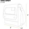 image:imageCarhartt Crossbody Snap Bag Durable Adjustable Shoulder Bag with Flap Over Snap ClosureCarhartt Brown