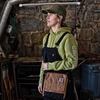 image:imageCarhartt Crossbody Snap Bag Durable Adjustable Shoulder Bag with Flap Over Snap ClosureGreenstone