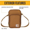 image:imageCarhartt Crossbody Zip Bag Durable Adjustable Crossbody Bag with Zipper Closure for Men and WomenBlack