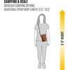 image:imageCarhartt Crossbody Zip Bag Durable Adjustable Crossbody Bag with Zipper Closure for Men and WomenBlack