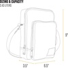 image:imageCarhartt Crossbody Zip Bag Durable Adjustable Crossbody Bag with Zipper Closure for Men and WomenEssential Crossbody Bag Greenstone