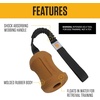 image:imageCarhartt Field Rubber Training Dog Pull Carhartt Brown  Pet Tools Rugged Tool for Tug Fetch and Play Field Dog TrainingField Dog Training Pull Carhartt Brown