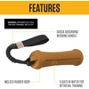 image:imageCarhartt Field Rubber Training Dog Pull Carhartt Brown  Pet Tools Rugged Tool for Tug Fetch and Play Field Dog TrainingField Dog Training Throw Carhartt Brown