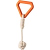 image:imageCarhartt Field Rubber Training Dog Pull Carhartt Brown  Pet Tools Rugged Tool for Tug Fetch and Play Field Dog TrainingMonkey Fist Dog Pull Blaze Orange