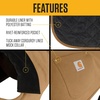 image:imageCarhartt Firm Duck Dog Chore Coat Insulated Weather Resistant Jacket for Cold and Windy Conditions Black Large  Dog Insulated Weather Resistant Jacket for Cold and Windy ConditionsBlack