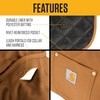 image:imageCarhartt Firm Duck Dog Chore Coat Insulated Weather Resistant Jacket for Cold and Windy Conditions Black Large  Dog Insulated Weather Resistant Jacket for Cold and Windy ConditionsRose Tint Reflective Piping