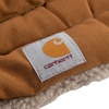 image:imageCarhartt Firm Duck SherpaTopped Napper Pad Carhartt Brown S  Durable Sherpa Top Dog Napper Pad Washable Duck Canvas Pads for Dogs Sherpa TopSherpa Top Napper Pad Carhartt Brown