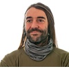 image:imageCarhartt Force AllSeason Neck GaiterSteel Plate Printgrey CloudBlack