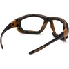 image:imageCarhartt Gear CHB418DTP Carthage Sandstone Bronze AntiFog Lens  One Size Fits All  BlackTanClear Antifog Lens