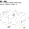 image:imageCarhartt Heavy Haul Utility Duffel Bags WaterResistant Packable Bag for Jobsite Gym and TravelBlack