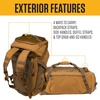 image:imageCarhartt Heavy Haul Utility Duffel Bags WaterResistant Packable Bag for Jobsite Gym and TravelHunter Orange
