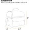 image:imageCarhartt Insulated 12 Can Cooler Black  Two Compartment Lunch Box Durable FullyInsulated Lunch Bag for Women amp Men Large LunchboxLarge Lunchbox Mossy Oak Bottomlands