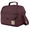 image:imageCarhartt Insulated 12 Can Cooler Black  Two Compartment Lunch Box Durable FullyInsulated Lunch Bag for Women amp Men Large LunchboxLarge Lunchbox Port