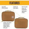 image:imageCarhartt Insulated Lunch Cooler For Men and Women Fully Insulated Lunch Pale for Everyday Use Carhartt Brown  For Men and Women Fully Insulated Lunch Pale for Back to School and Everyday Use4 Can Carhartt Brown