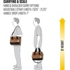 image:imageCarhartt Insulated Two Compartment Cooler Durable Water Repellent Material WFront Zippered Pocket for Camping Beach amp TravelCarhartt Brown