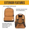 image:imageCarhartt Insulated Two Compartment Cooler Durable Water Repellent Material WFront Zippered Pocket for Camping Beach amp TravelCarhartt Brown