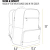 image:imageCarhartt Insulated Two Compartment Cooler Durable Water Repellent Material WFront Zippered Pocket for Camping Beach amp TravelGravel