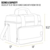 image:imageCarhartt Insulated Two Compartment Cooler Durable Water Repellent Material WFront Zippered Pocket for Camping Beach amp TravelPort