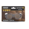 image:imageCarhartt Ironside Safety Glasses Retail Clamshell Packaging BlackTan Frame Sandstone Bronze AntiFog LensAntique Mirror Antifog Lens Blacktan Frame With Retail Clamshell Packaging