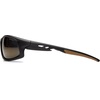 image:imageCarhartt Ironside Safety Glasses Retail Clamshell Packaging BlackTan Frame Sandstone Bronze AntiFog LensBlack  Tan