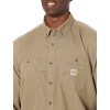 image:imageCarhartt Mens 104138 FlameResistant Force Lightweight Long Sleeve ShDark Khaki
