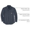 image:imageCarhartt Mens 104507 FlameResistant Force Rugged Flex LooseDark BlueNavy