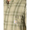 image:imageCarhartt Mens 104507 FlameResistant Force Rugged Flex LooseDusty OliveGreige
