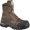 image:imageCarhartt Mens CSA 8 Rugged Flex Waterproof Insulated Puncture Resistant Composite Toe Work BootDark Brown Oil Tanned