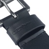 image:imageCarhartt Mens Casual Top Grain Bridle Leather Belts WAntique Nickel and Knurled Roller BuckleBlack
