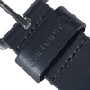 image:imageCarhartt Mens Casual Top Grain Bridle Leather Belts WAntique Nickel and Knurled Roller BuckleBlackBlack Buckle