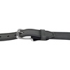 image:imageCarhartt Mens Casual Top Grain Saddle Leather Triple Stitch BeltBlack W Brushed Nickel Finish