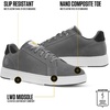image:imageCarhartt Mens Detroit Nano Toe Leather Work SneakerMedium Grey