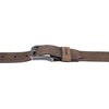 image:imageCarhartt Mens Durable Full Grain Saddle Leather Classic Belts WRugged Antique Nickel HardwareDark Brown