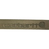 image:imageCarhartt Mens Durable Nylon Webbing Belts Wa Slim Profile DesignLadder Lock Army Green
