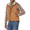 image:imageCarhartt Mens FR Duck Mock Neck VestCarhartt Brown