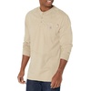 image:imageCarhartt Mens FR Force Dearborn Loose LS HenleyKhaki