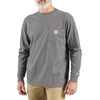 image:imageCarhartt Mens FR Force Dearborn Loose LS TShirtAsphalt