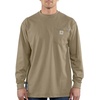 image:imageCarhartt Mens FR Force Dearborn Loose LS TShirtKhaki